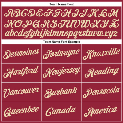 Custom Crimson City Cream Performance T-Shirt