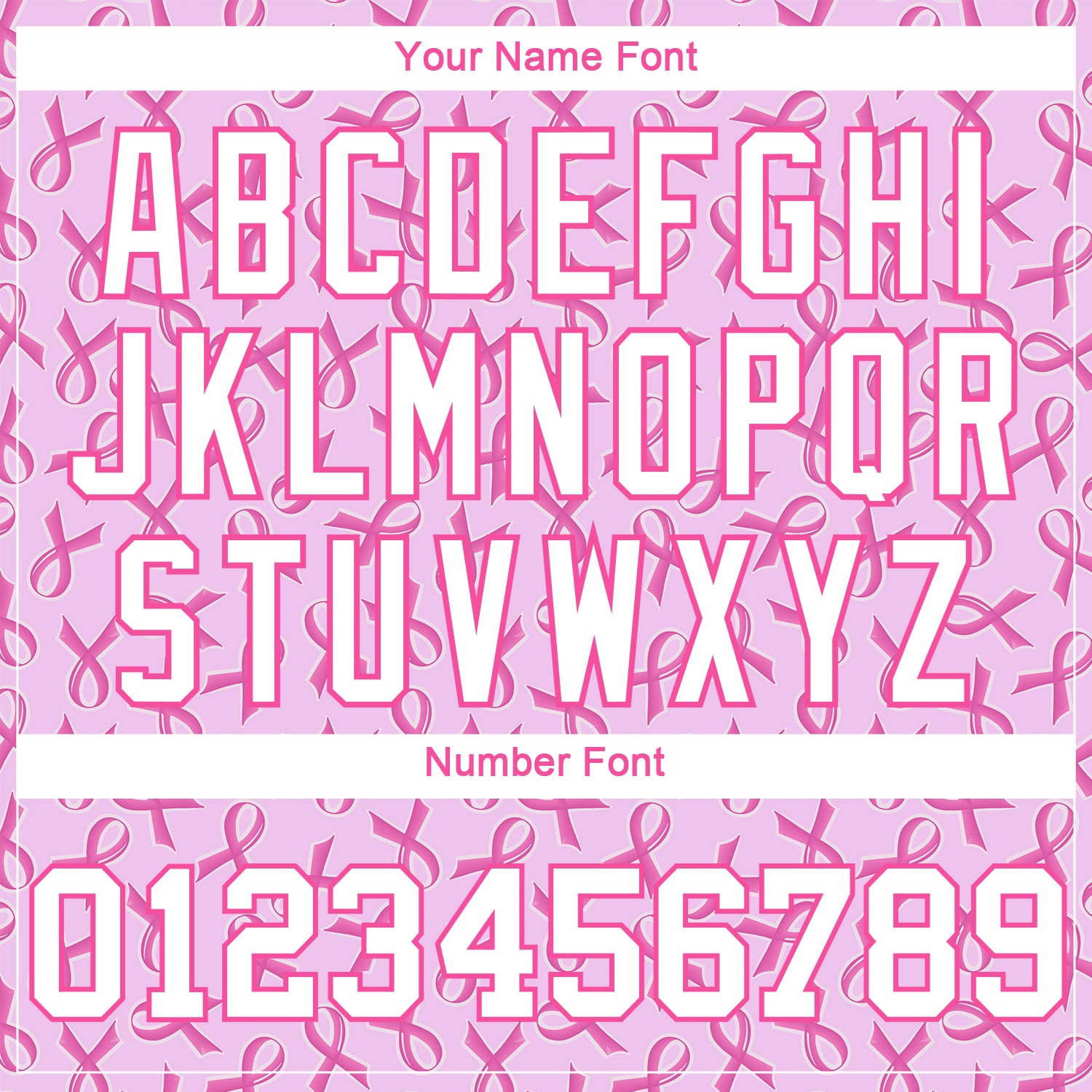 Custom Women's Pink White Breast Cancer 3D V-Neck Cropped Baseball Jersey