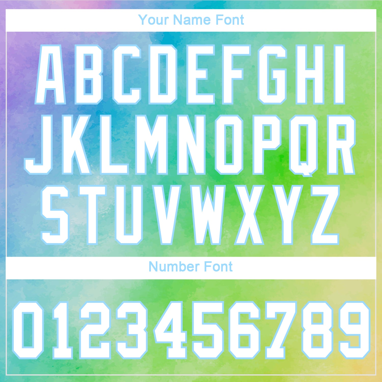 Custom Women's Tie Dye White-Light Blue Rainbow 3D V-Neck Cropped Baseball Jersey