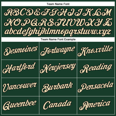 Custom Women's Green Cream-Black V-Neck Cropped Baseball Jersey