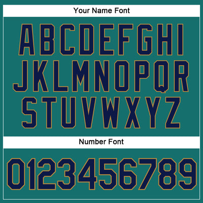 Custom Women's Aqua Navy-Old Gold V-Neck Cropped Baseball Jersey