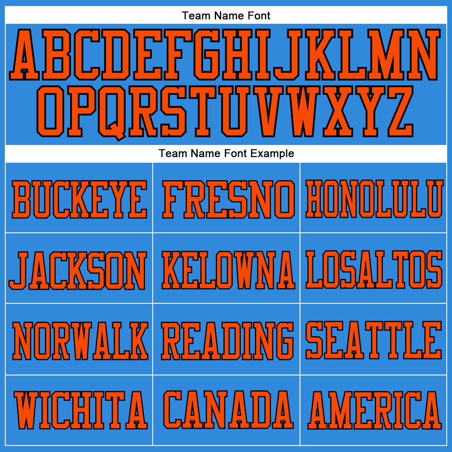 Custom Powder Blue Orange-Black Mesh Authentic Football Jersey