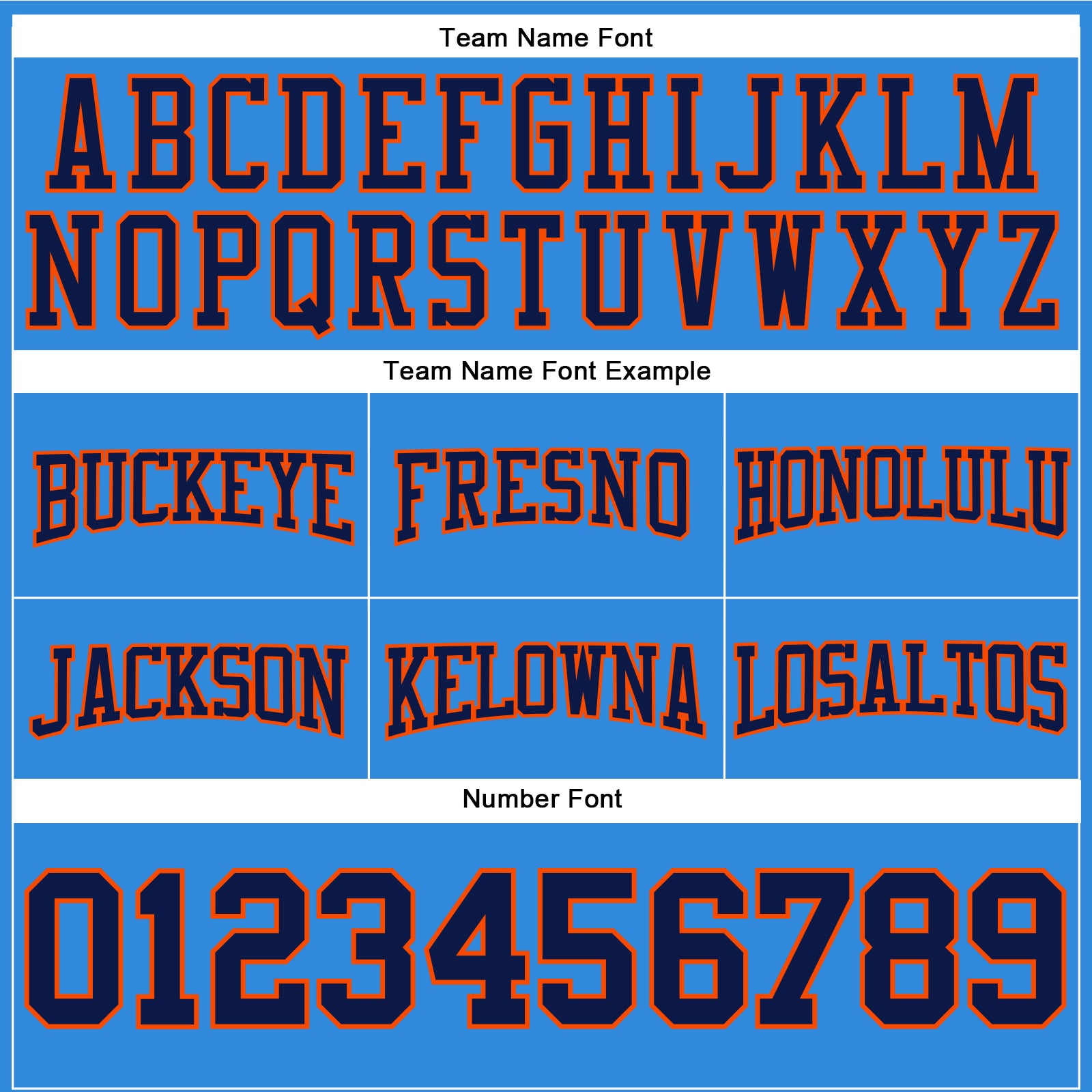 Custom Stitched Powder Blue Navy-Orange Football Pullover Sweatshirt Hoodie