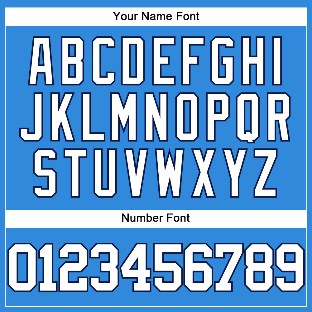 Custom Electric Blue White-Navy Authentic Baseball Jersey