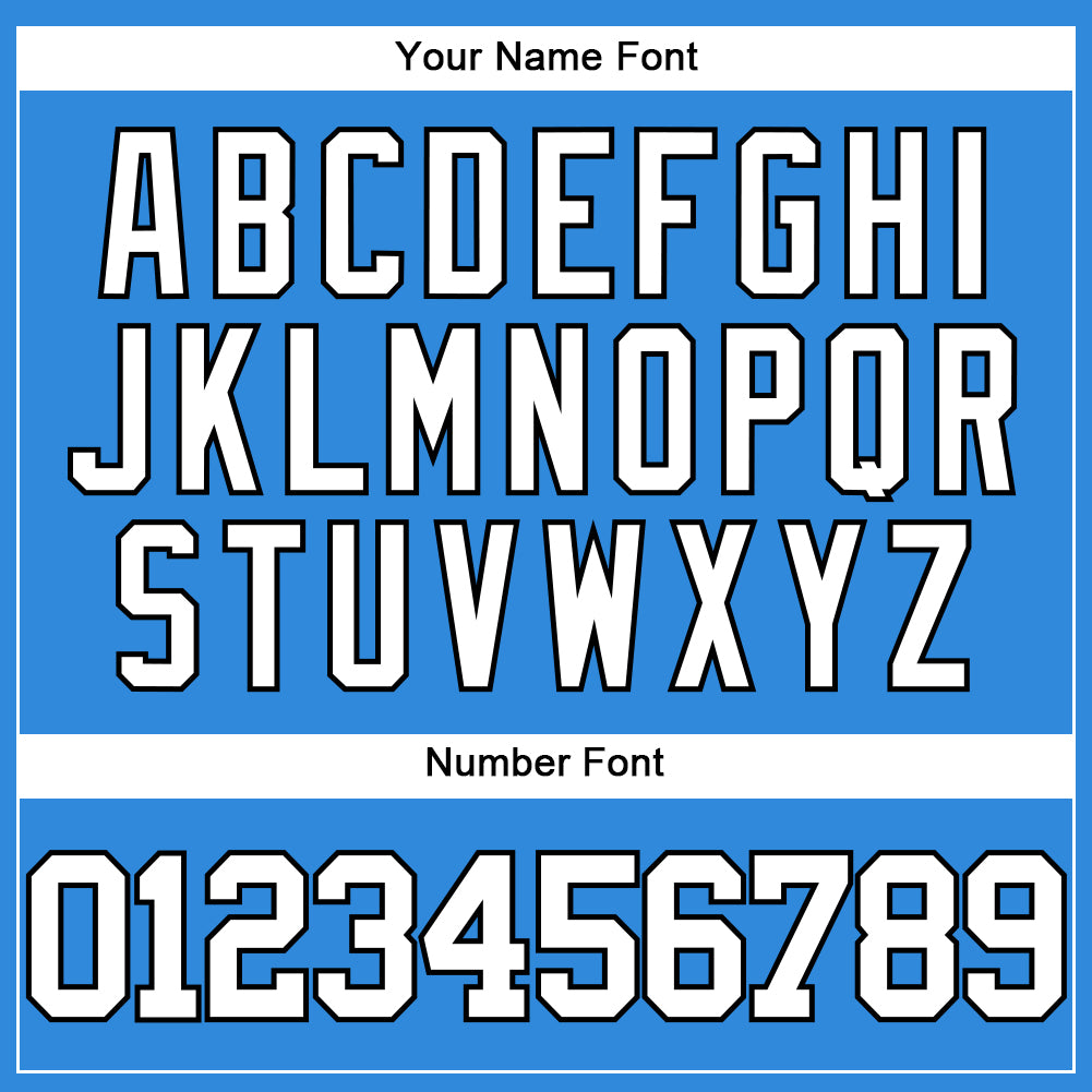 Custom Electric Blue White-Black Authentic Baseball Jersey