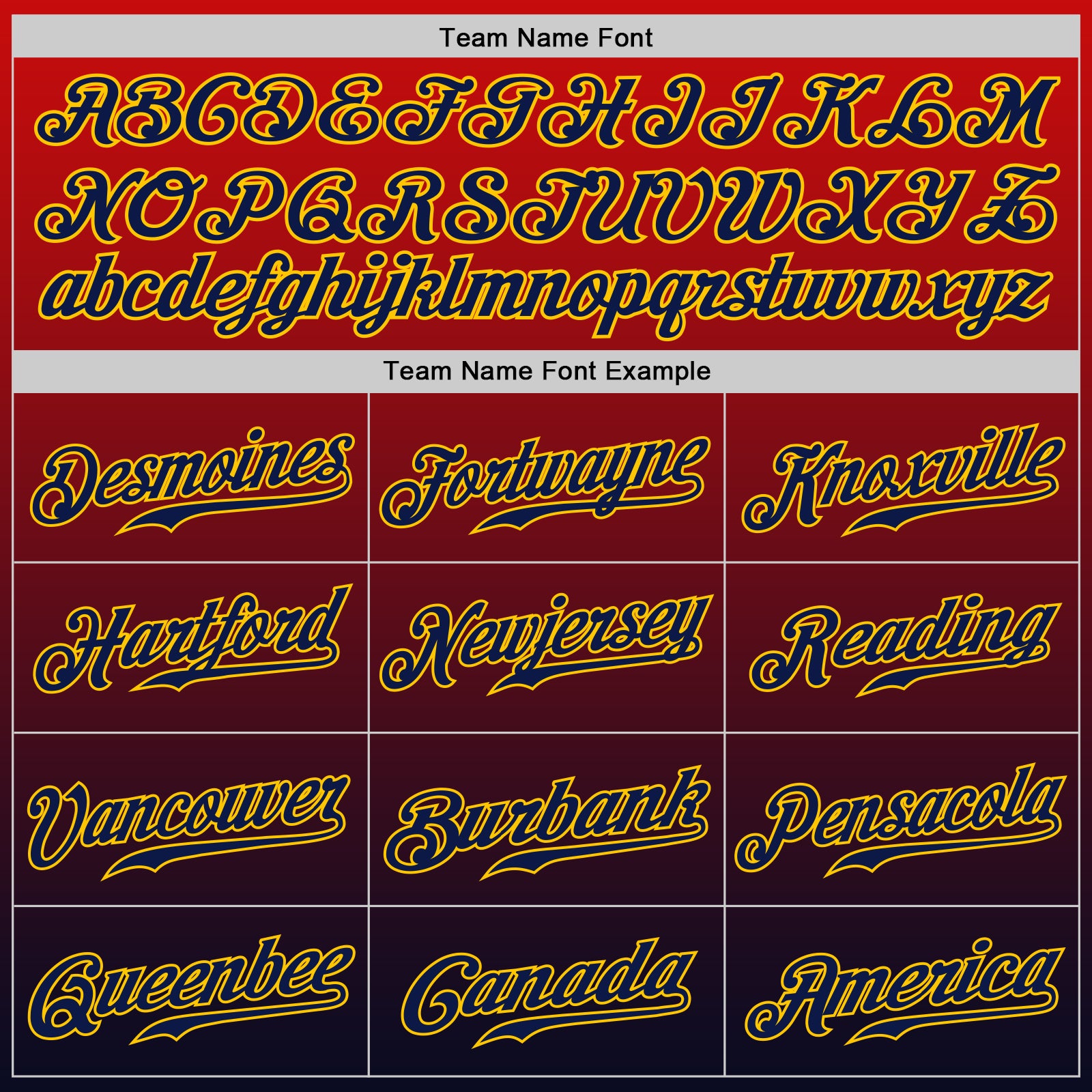 Custom Red Navy-Gold Authentic Fade Fashion Baseball Jersey