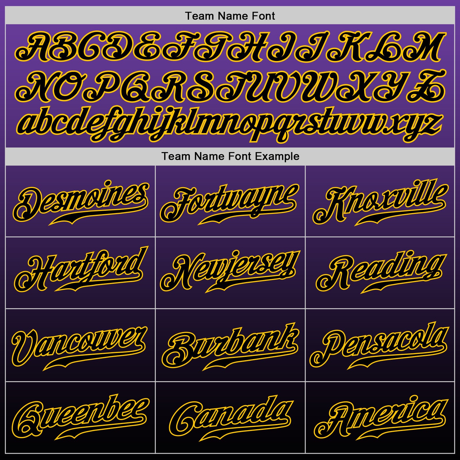 Custom Purple Black-Gold Authentic Fade Fashion Baseball Jersey