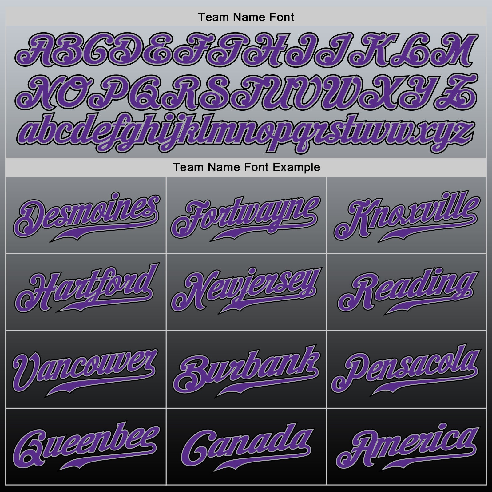 Custom Gray Purple-Black Authentic Fade Fashion Baseball Jersey