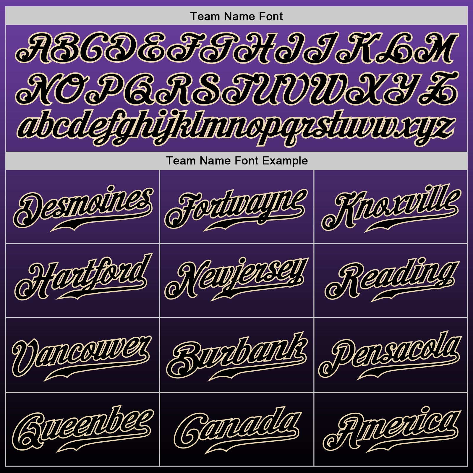 Custom Purple Black-Cream Authentic Fade Fashion Baseball Jersey