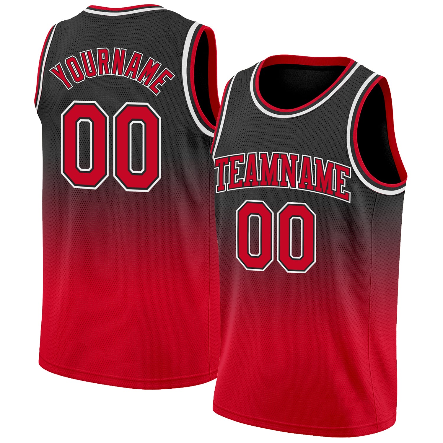 Black and Red Jersey