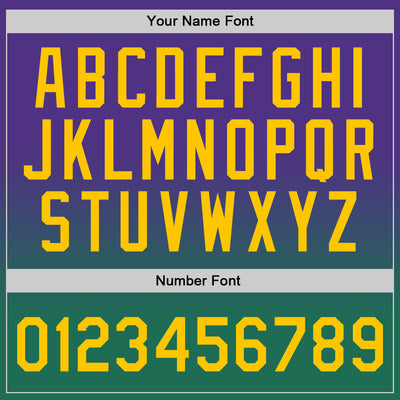 Custom Purple Gold-Kelly Green Authentic Fade Fashion Basketball Jersey