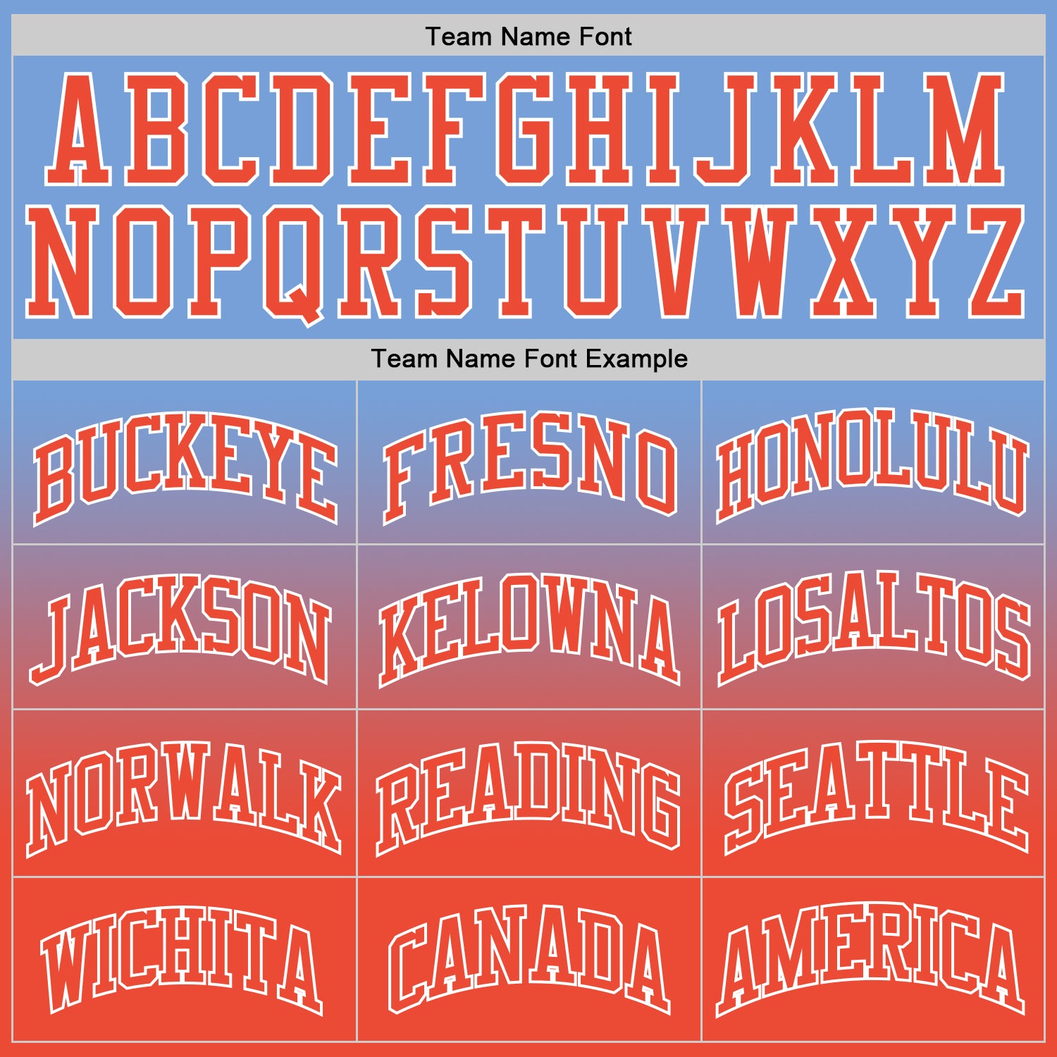 Custom Light Blue Orange-White Authentic Fade Fashion Basketball Jersey