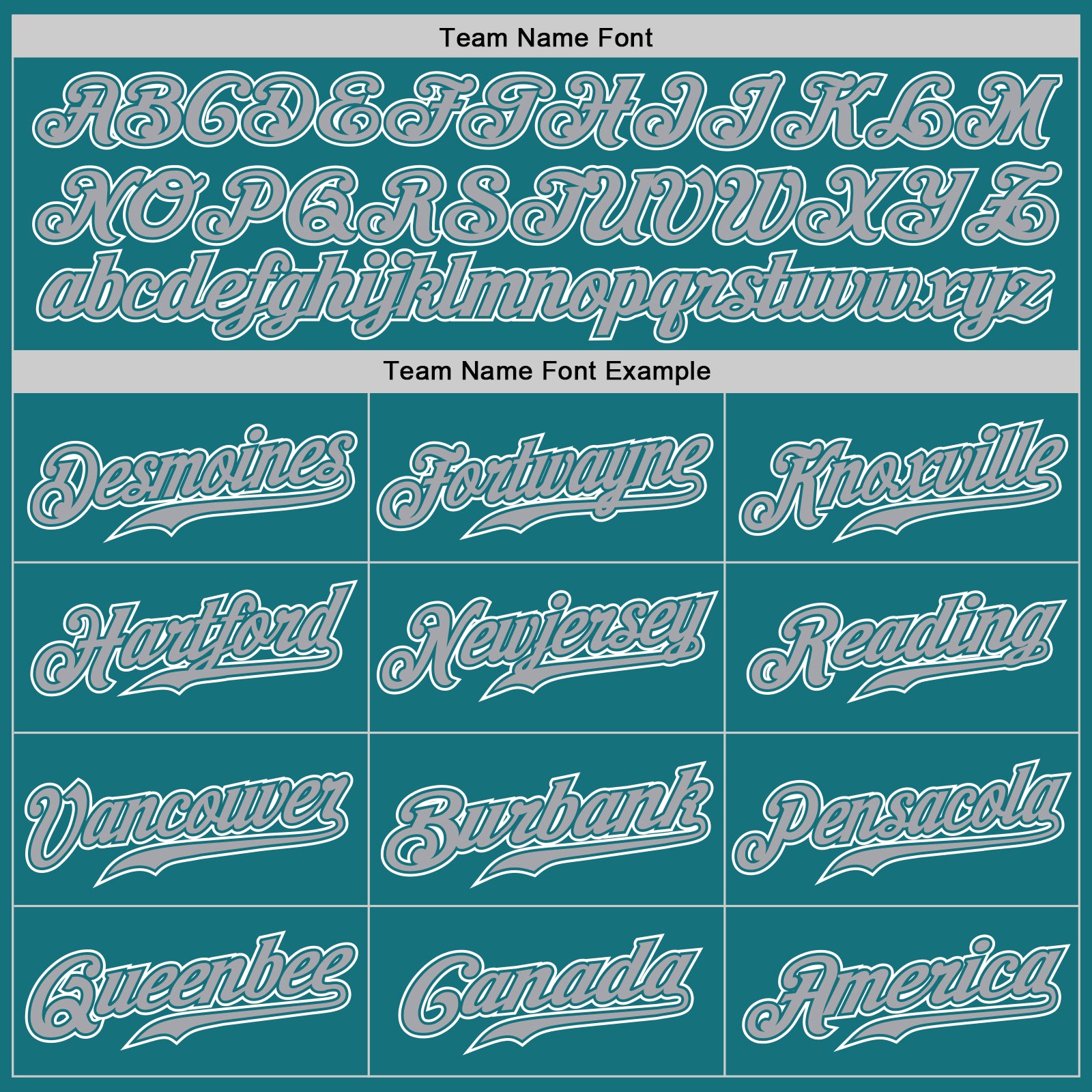 Custom Teal Gray-White Authentic Gradient Fashion Baseball Jersey