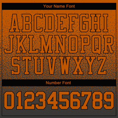 Custom Stitched Texas Orange Texas Orange-Black Fade Fashion Sports Pullover Sweatshirt Hoodie