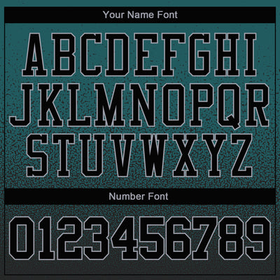 Custom Stitched Midnight Green Black-Gray Fade Fashion Sports Pullover Sweatshirt Hoodie