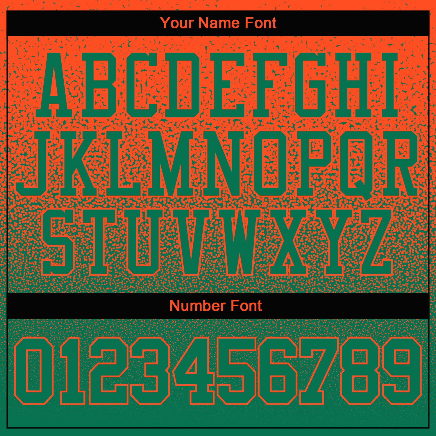 Custom Stitched Orange Kelly Green Fade Fashion Sports Pullover Sweatshirt Hoodie