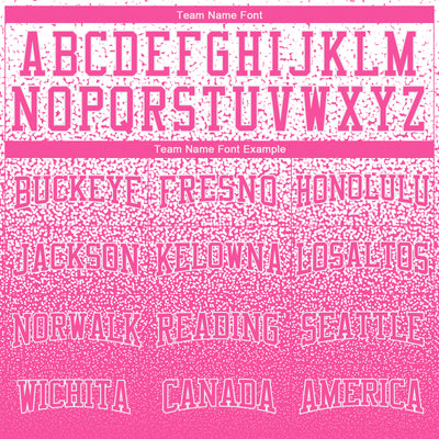 Custom Stitched White Pink Fade Fashion Sports Pullover Sweatshirt Hoodie