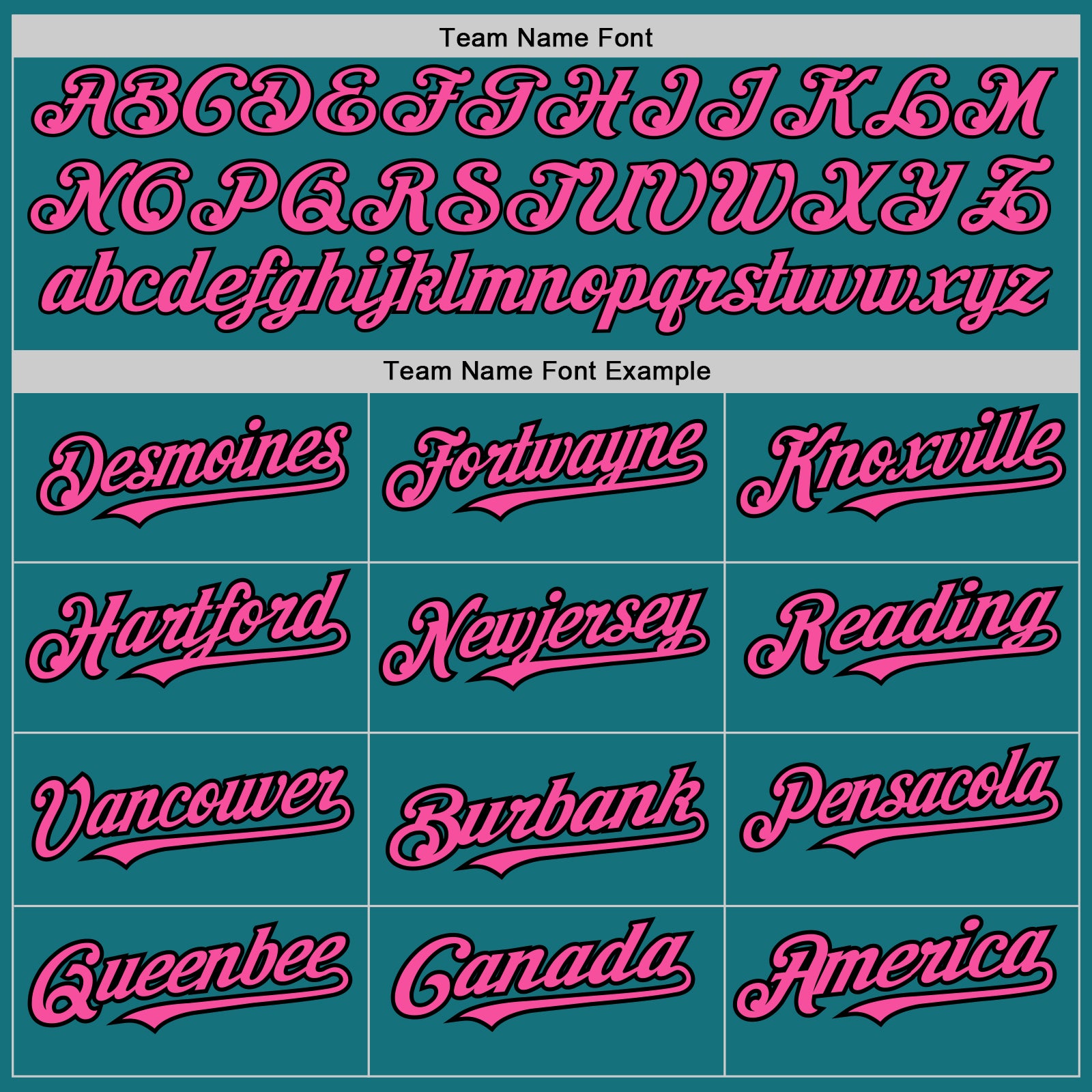 Custom Teal Pinstripe Pink-Black Authentic Fade Fashion Baseball Jersey