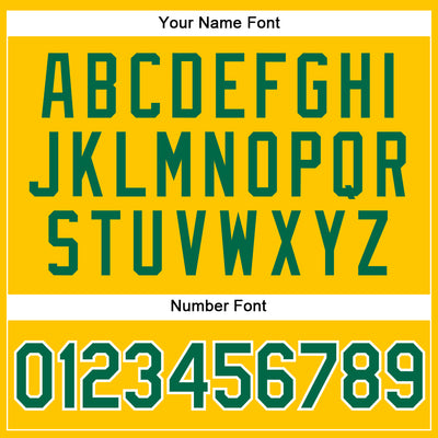 Custom Gold Kelly Green-White Authentic Sleeveless Baseball Jersey