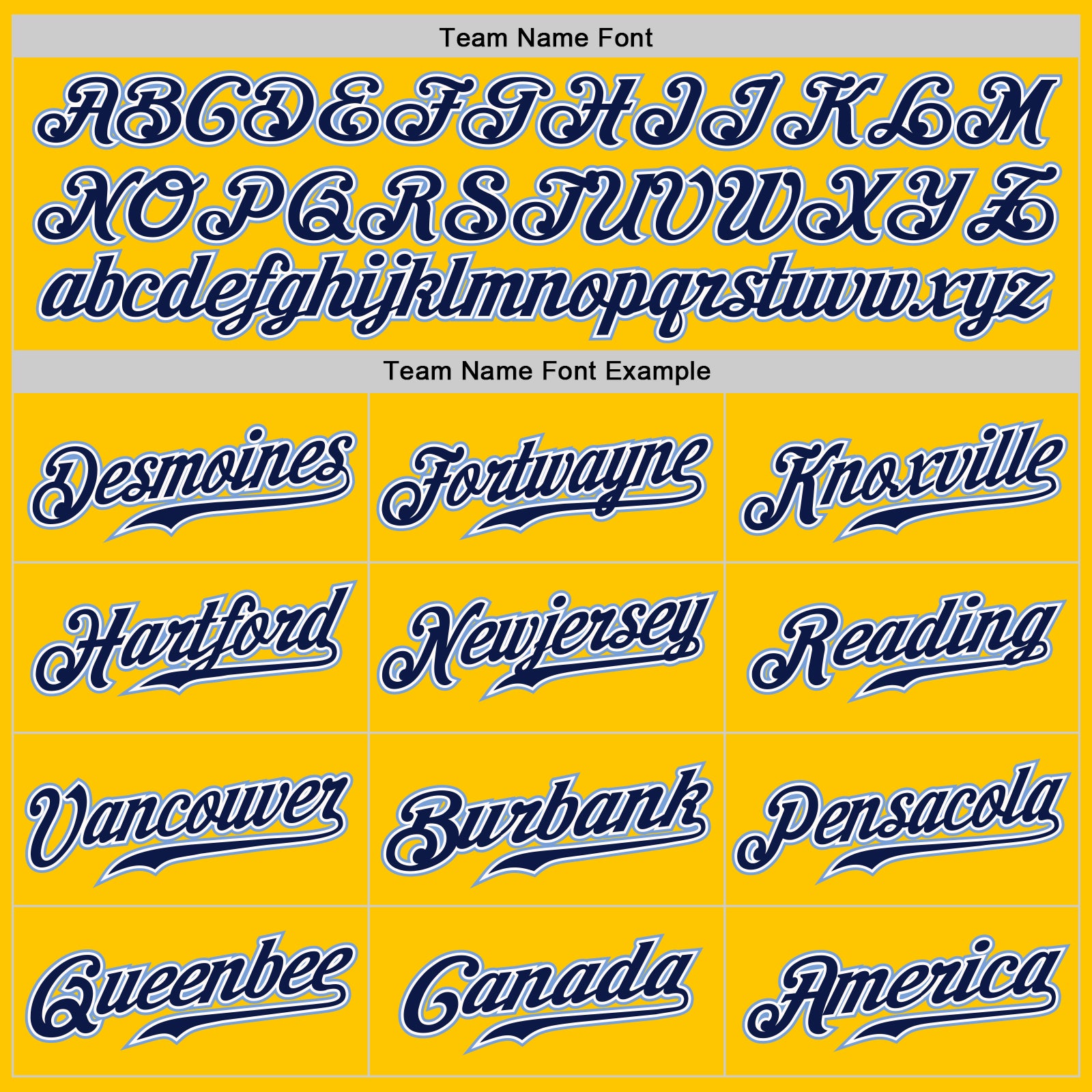 Custom Yellow Navy Pinstripe Navy-Light Blue Authentic Baseball Jersey