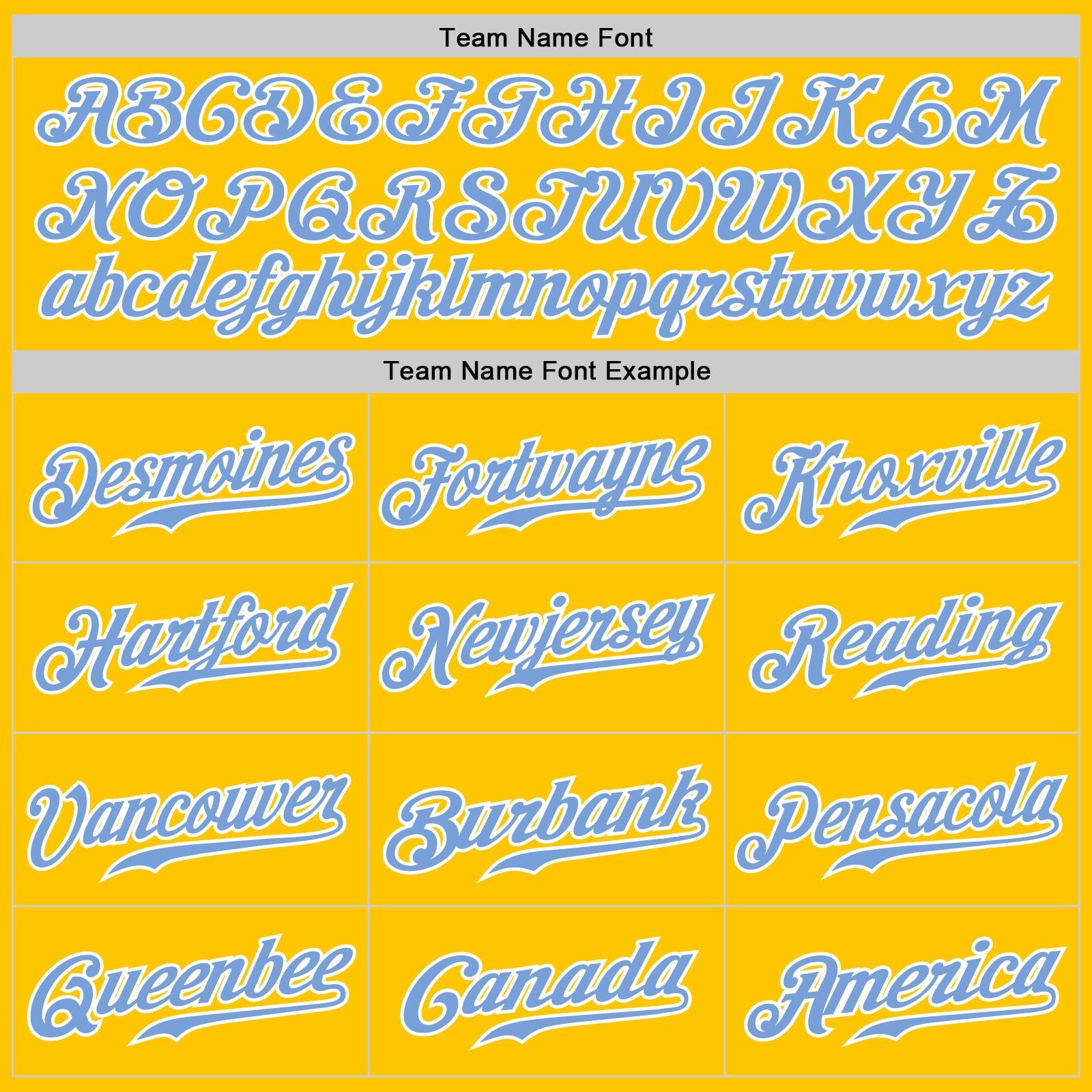 Custom Yellow Light Blue Pinstripe Light Blue-White Authentic Baseball Jersey