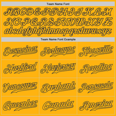 Custom Gold Gold-Navy Authentic Baseball Jersey