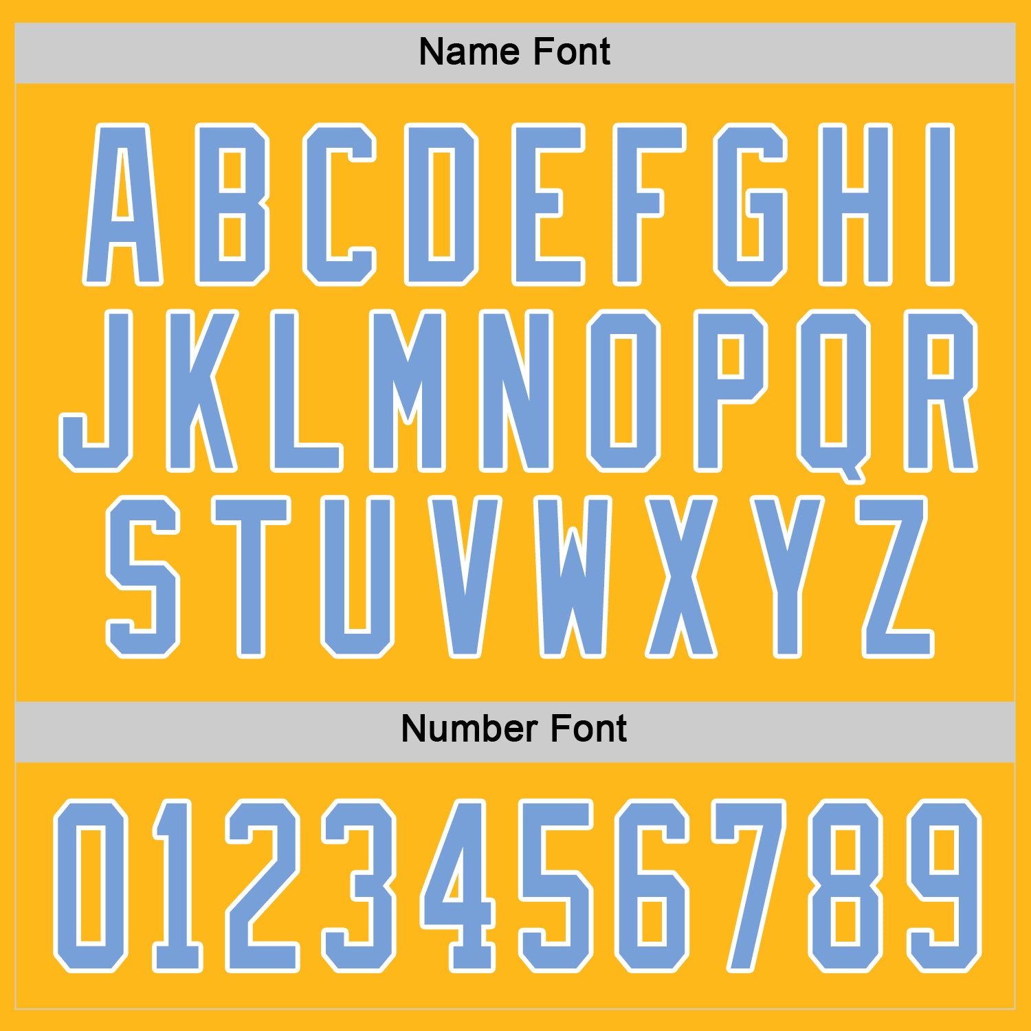 Custom Gold Light Blue-White Hockey Jersey