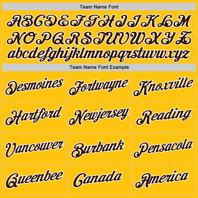 Custom Gold Brown-White Performance T-Shirt