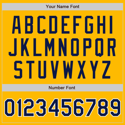 Custom Gold Navy Pinstripe Navy-White Authentic Baseball Jersey