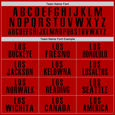 Custom Red Black Performance Golf Polo Shirt