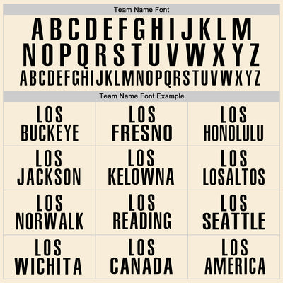 Custom Cream Black Performance Golf Polo Shirt