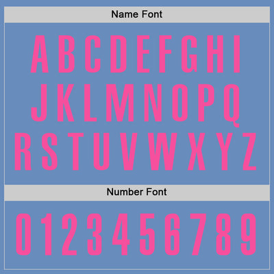 Custom Light Blue Pink Performance Golf Polo Shirt