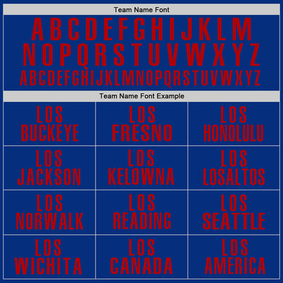 Custom Royal White-Red Performance Golf Polo Shirt