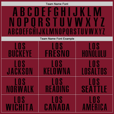 Custom Crimson Black-Cream Performance Golf Polo Shirt