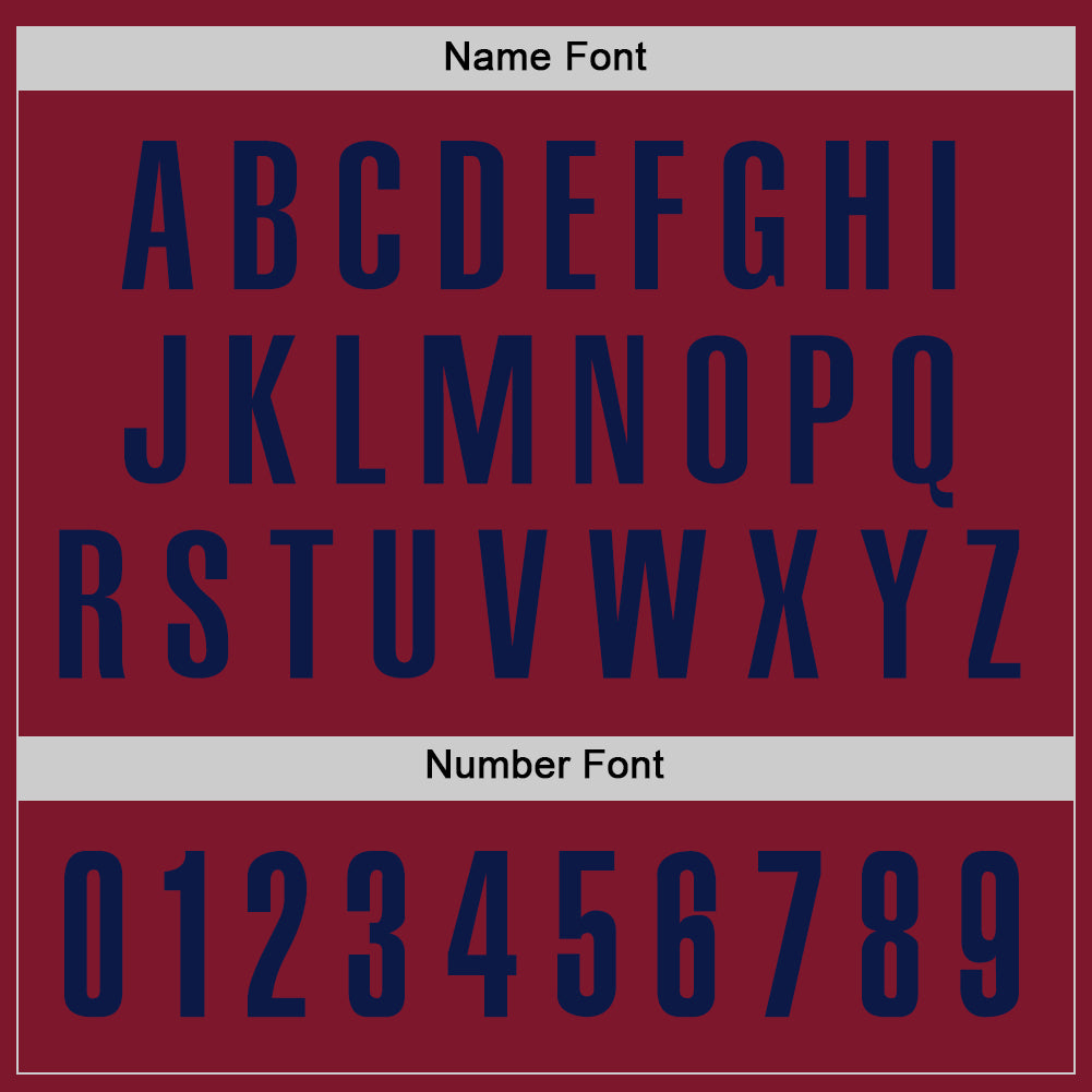 Custom Crimson Navy-Yellow Performance Golf Polo Shirt