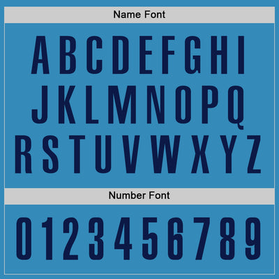 Custom Panther Blue Navy Performance Golf Polo Shirt