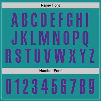 Custom Aqua Purple Performance Golf Polo Shirt