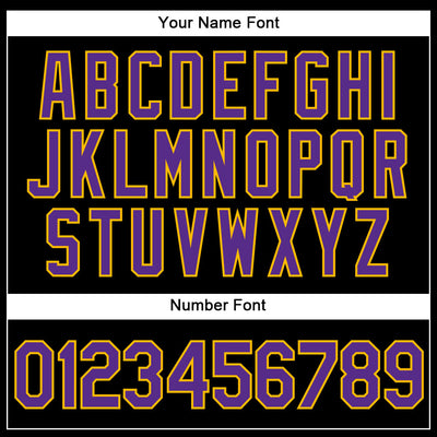 Custom Black Purple-Gold Performance Vapor Golf Polo Shirt