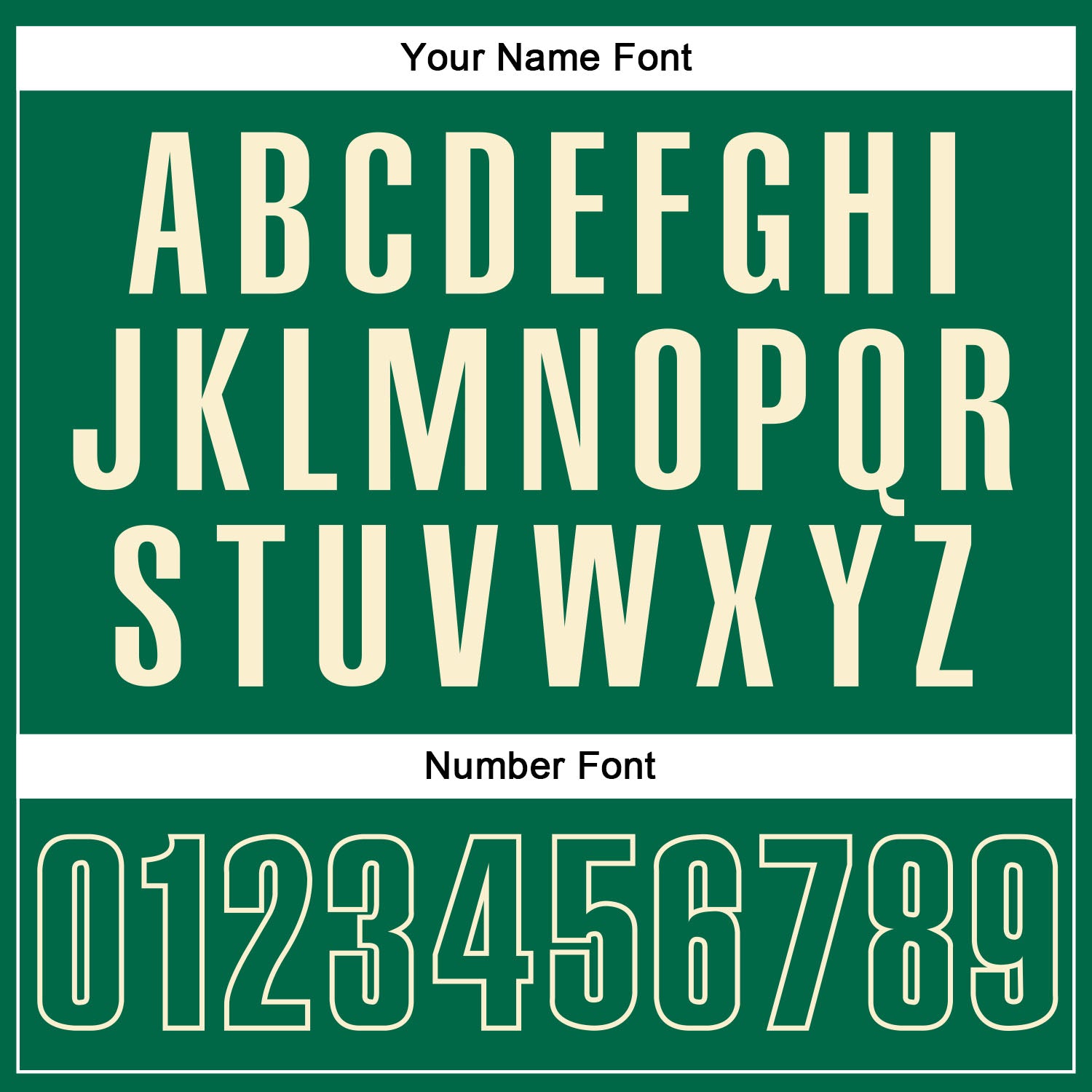 Custom Kelly Green Kelly Green-Cream Performance Vapor Golf Polo Shirt