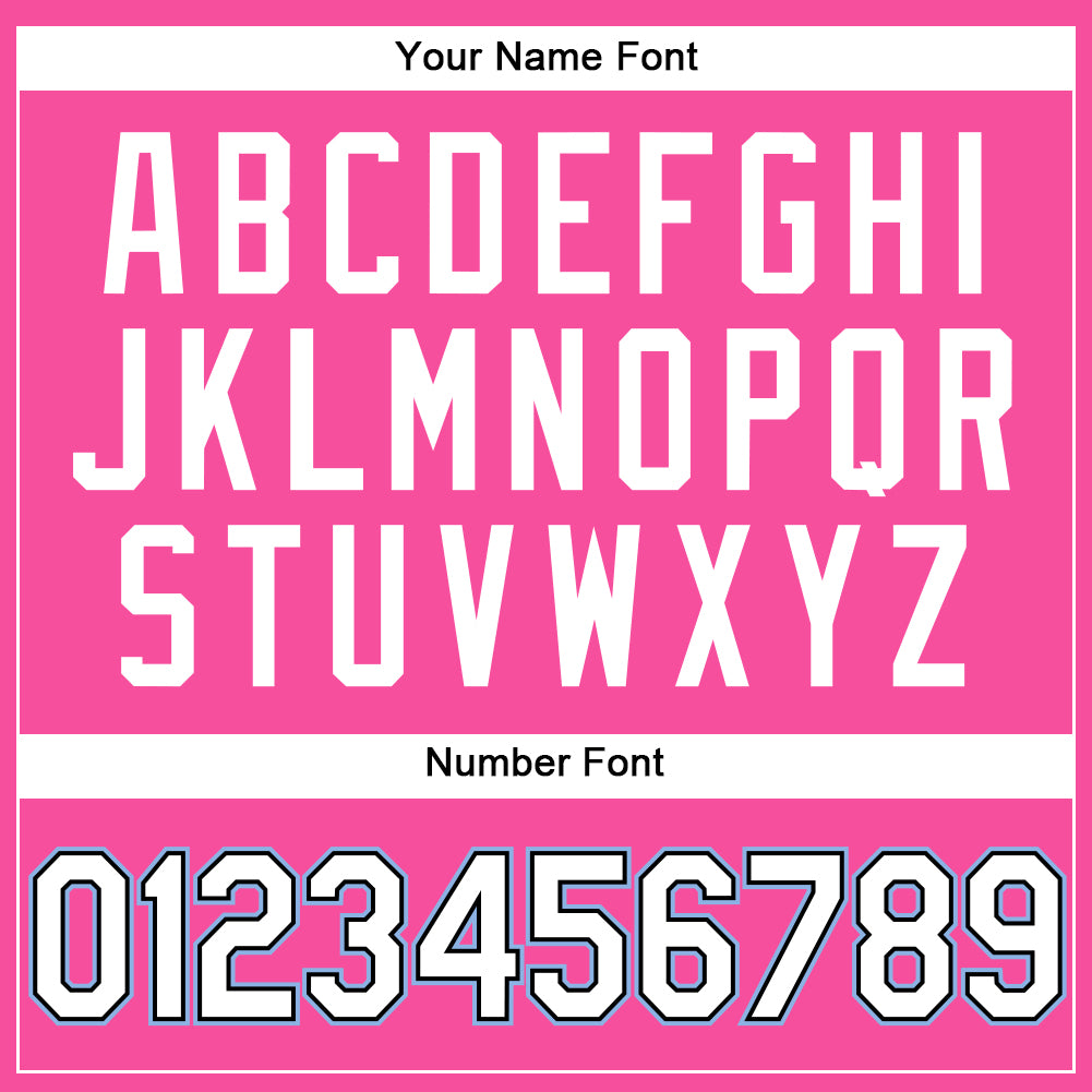 Custom Pink White Black-Light Blue Performance Vapor Golf Polo Shirt