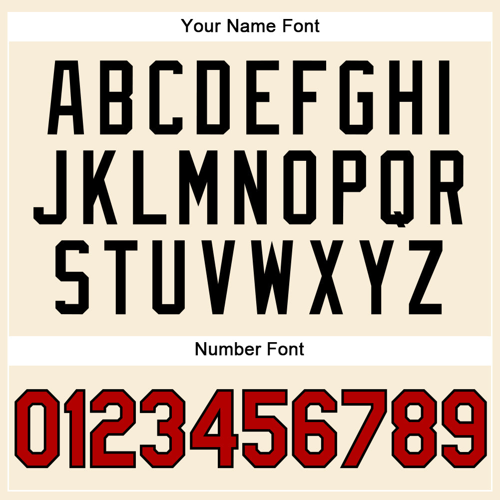 Custom Cream Red-Black Performance Vapor Golf Polo Shirt