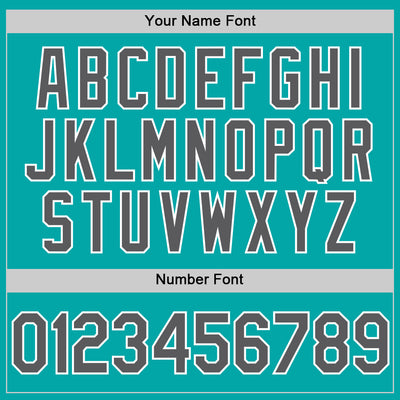 Custom Aqua Steel Gray-White Performance Vapor Golf Polo Shirt