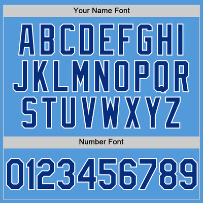 Custom Powder Blue Royal-White Performance Vapor Golf Polo Shirt