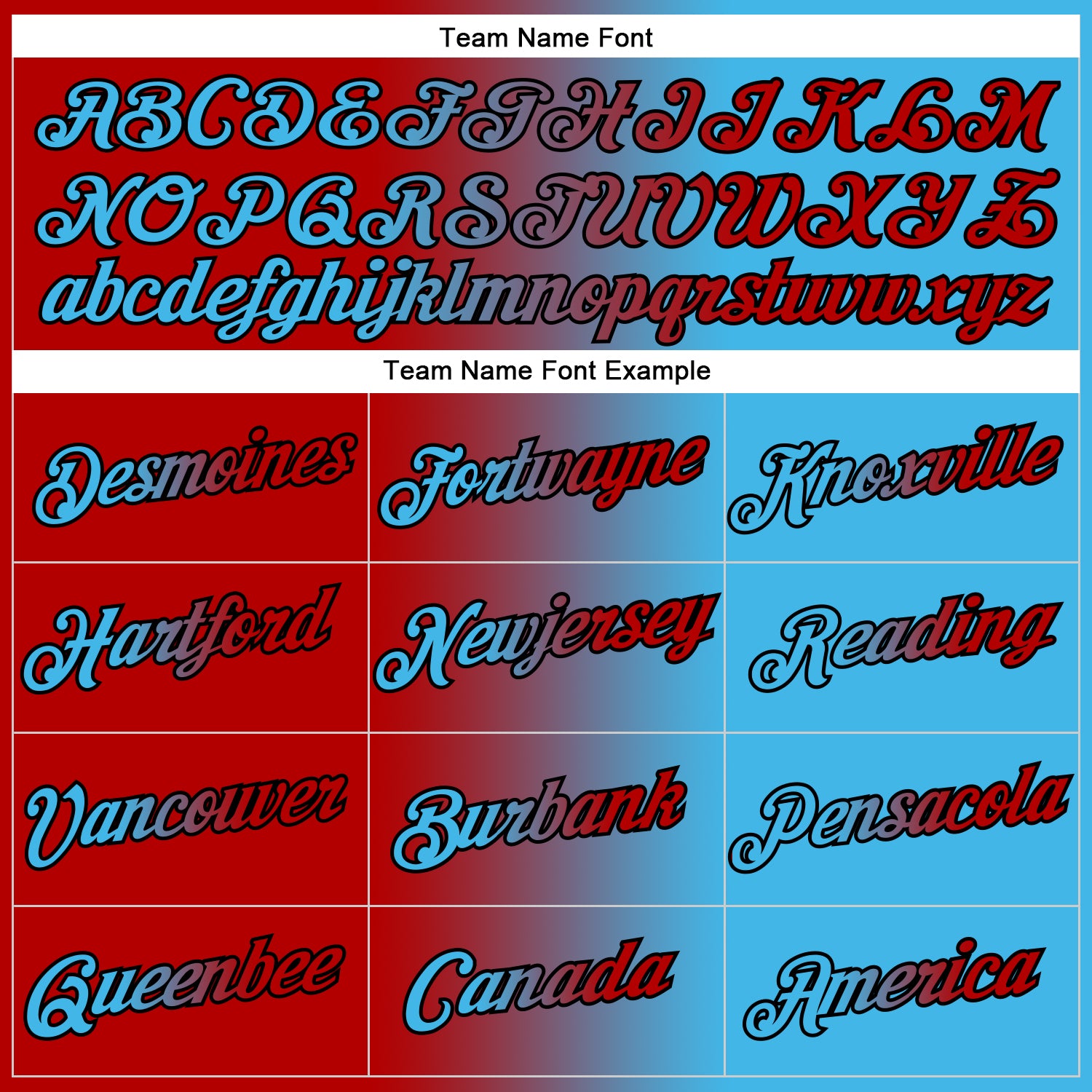 Custom Stitched Sky Blue Red-Black Gradient Fashion Sports Pullover Sweatshirt Hoodie