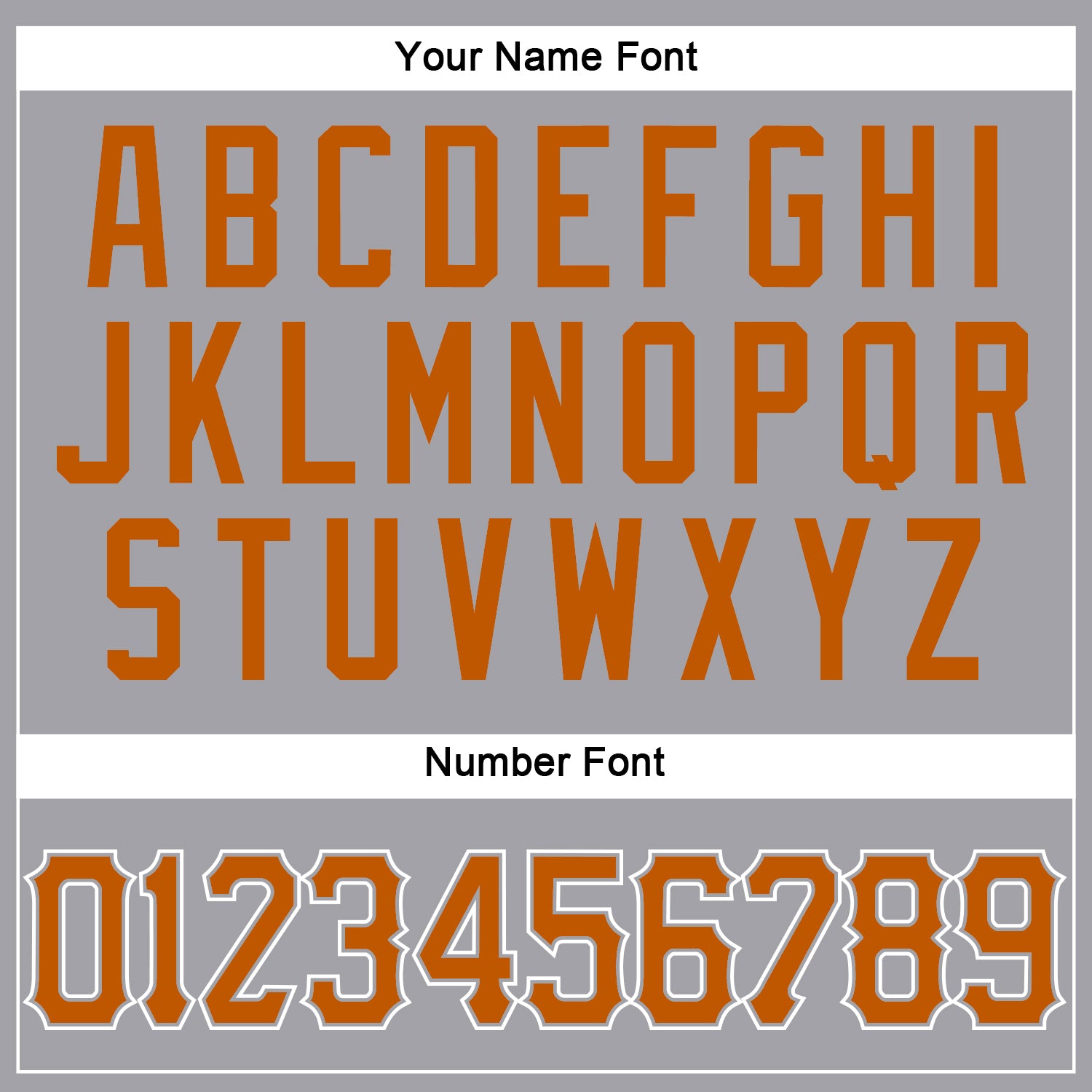 Custom Gray Texas Orange-White Authentic Baseball Jersey