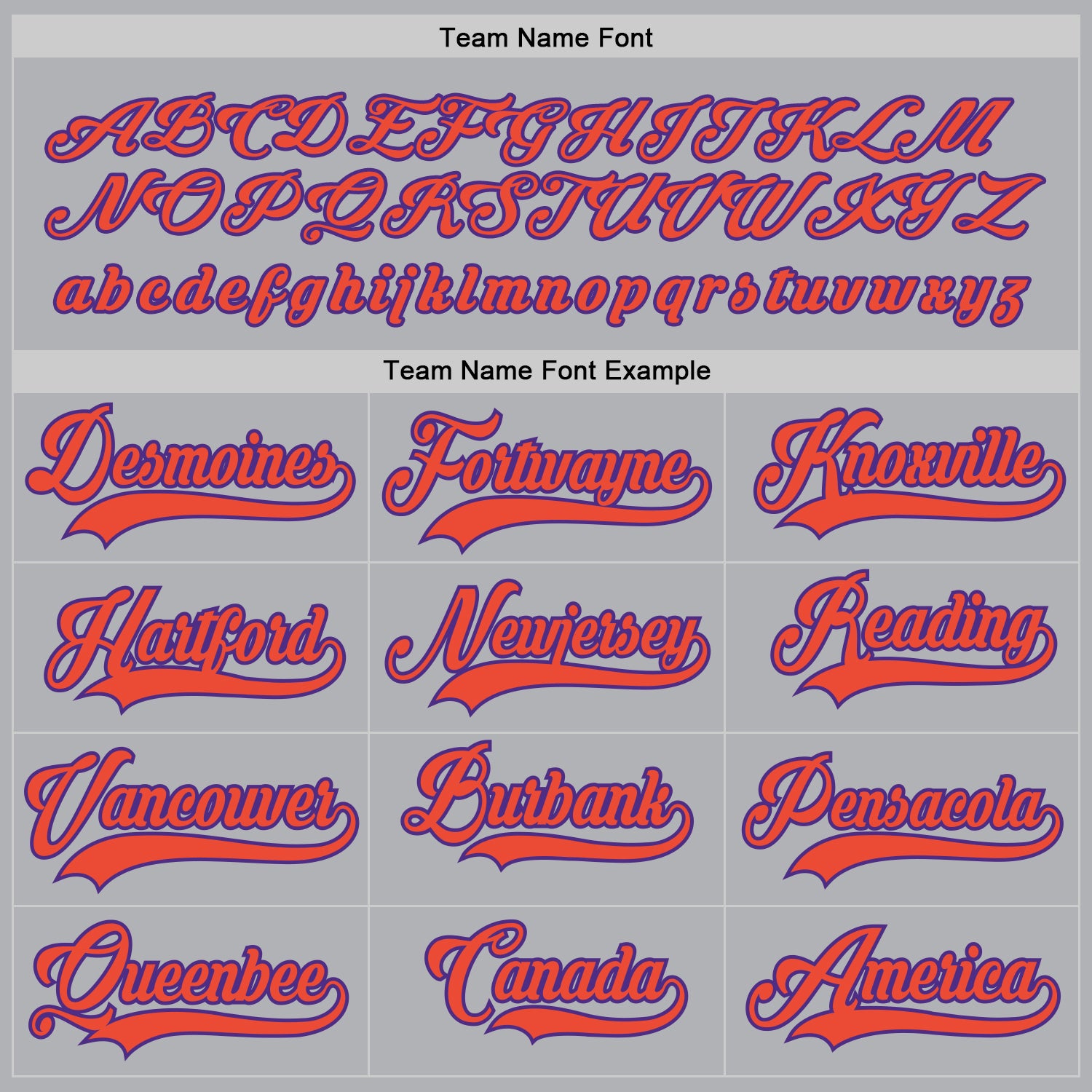 Custom Gray Purple-Orange Hockey Jersey