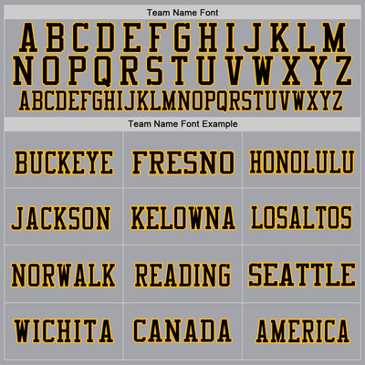 Custom Gray Black-Gold Mesh Authentic Football Jersey