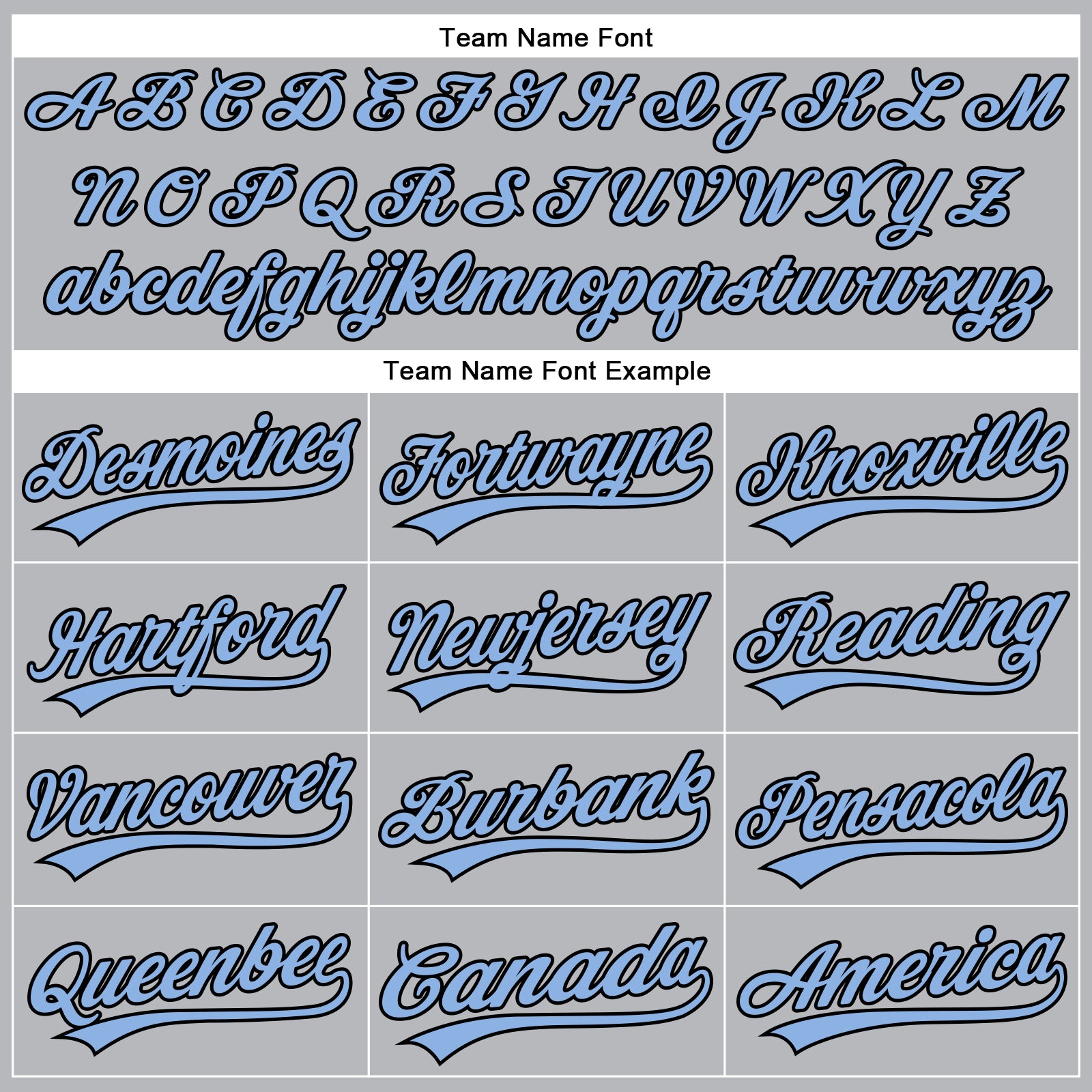 Custom Gray Black Pinstripe Light Blue Authentic Baseball Jersey