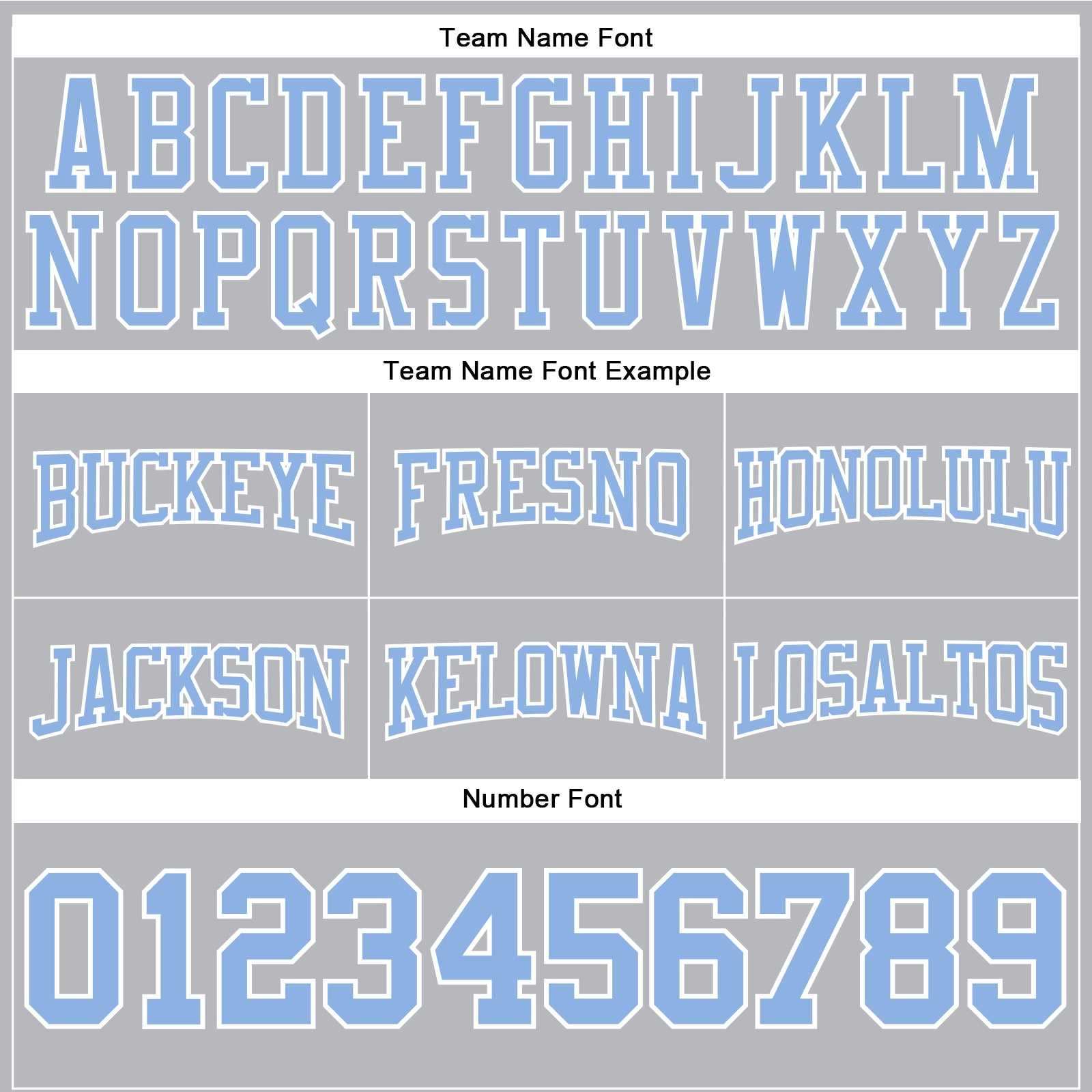 Custom Stitched Gray Light Blue-White Football Pullover Sweatshirt Hoodie