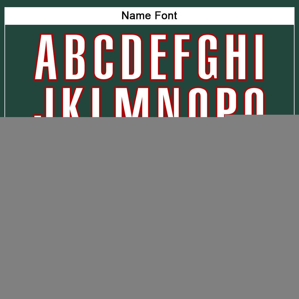 Custom Green White-Red Mesh Authentic Football Jersey